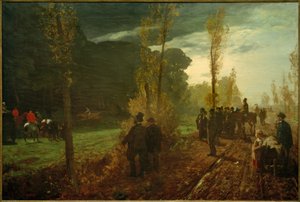 L. Kolitz, hästkapplöpning nära Benrath vid Rhen